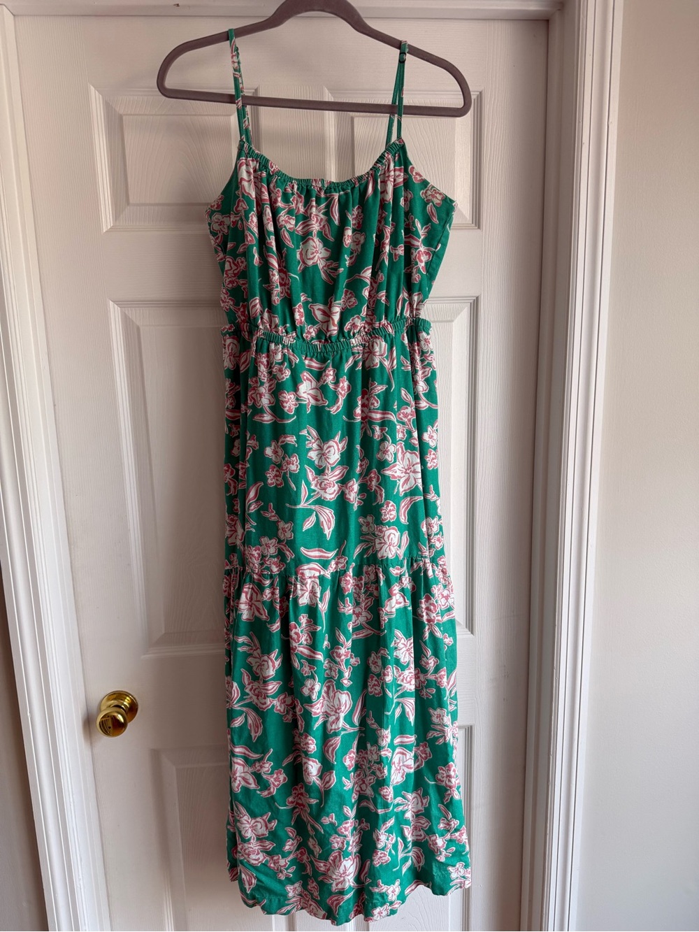 Z Supply Floral Maxi Dress - size L